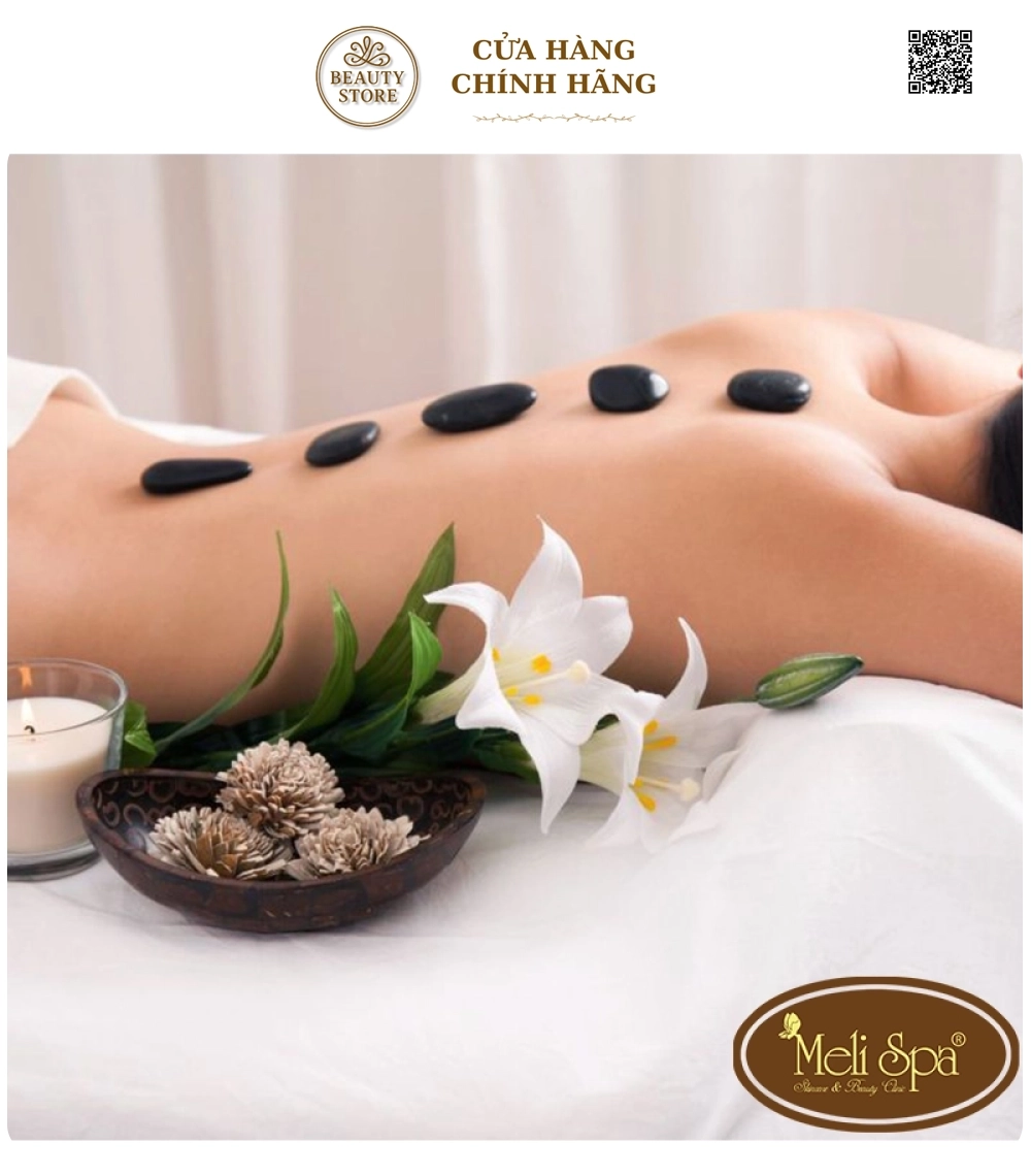 Massage Đá Nóng Bazan - 90 Phút tại Meli Spa