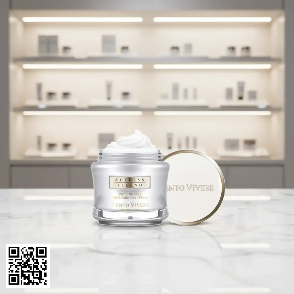 Kem White Truffle Regeneration Cream Vento Vivere Phục Hồi Tái Tạo Da Nấm Trắng Thụy Sĩ