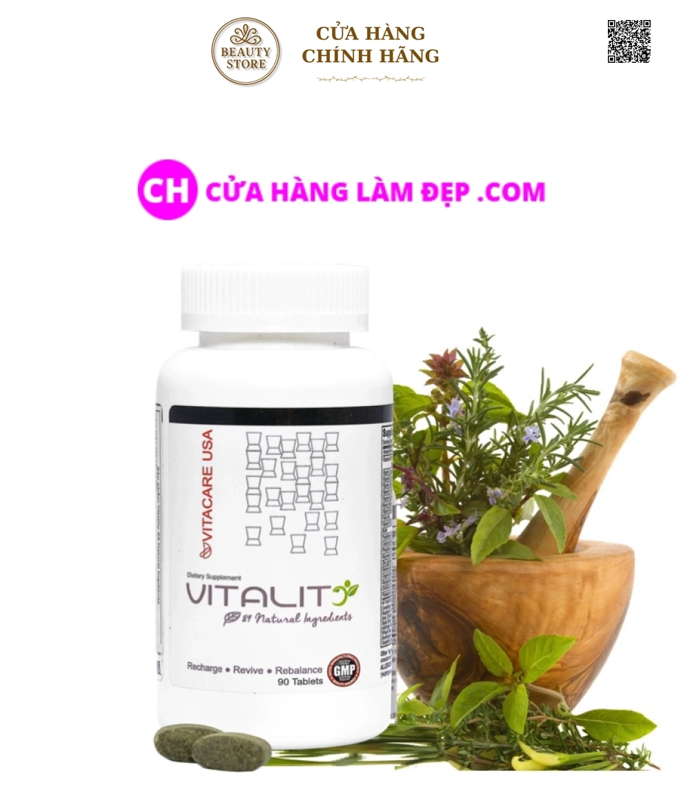 Thực phẩm uống trị bạc tóc, ngừa rụng tóc Vitality 89