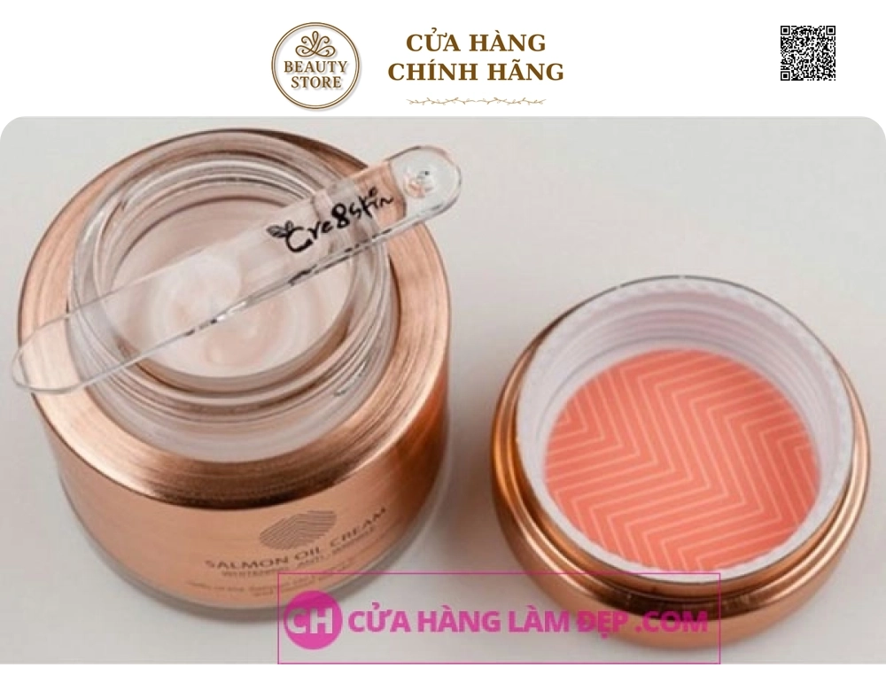 Kem Dưỡng Da Chiết Xuất Từ Cá Hồi Salmon Oil Cream Hàn Quốc Hàn Quốc 80g