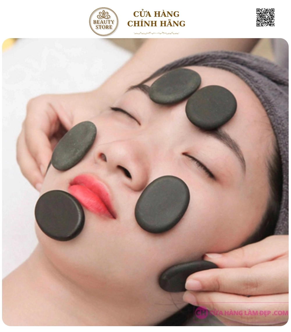 Chăm Sóc Da Mặt Thư Giãn Đá Nóng tại Meli Spa
