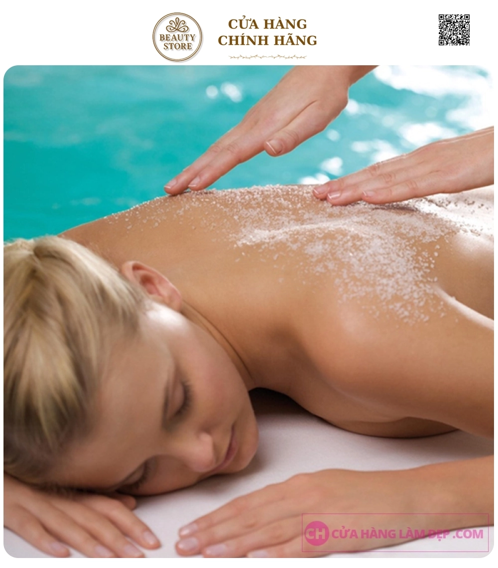 Tắm Tẩy Tế Bào Chết Và Ủ Máy, Massage Thư Giãn tại Meli Spa
