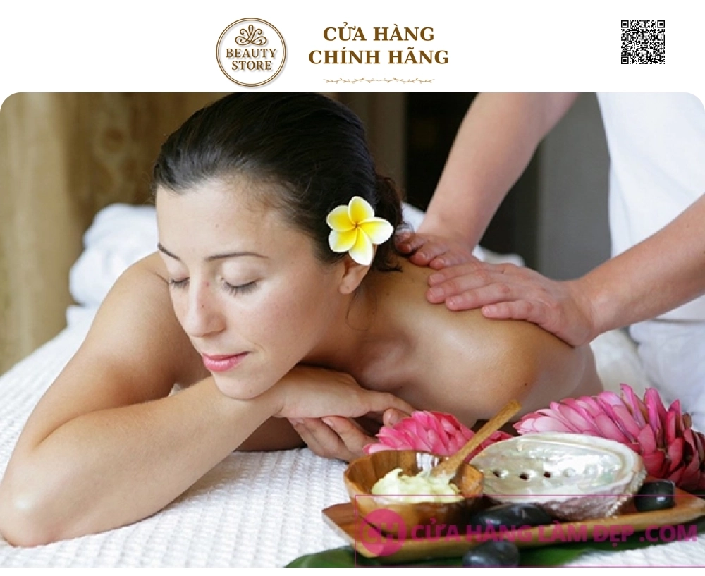 Tắm Tẩy Tế Bào Chết Và Ủ Máy, Massage Thư Giãn tại Meli Spa