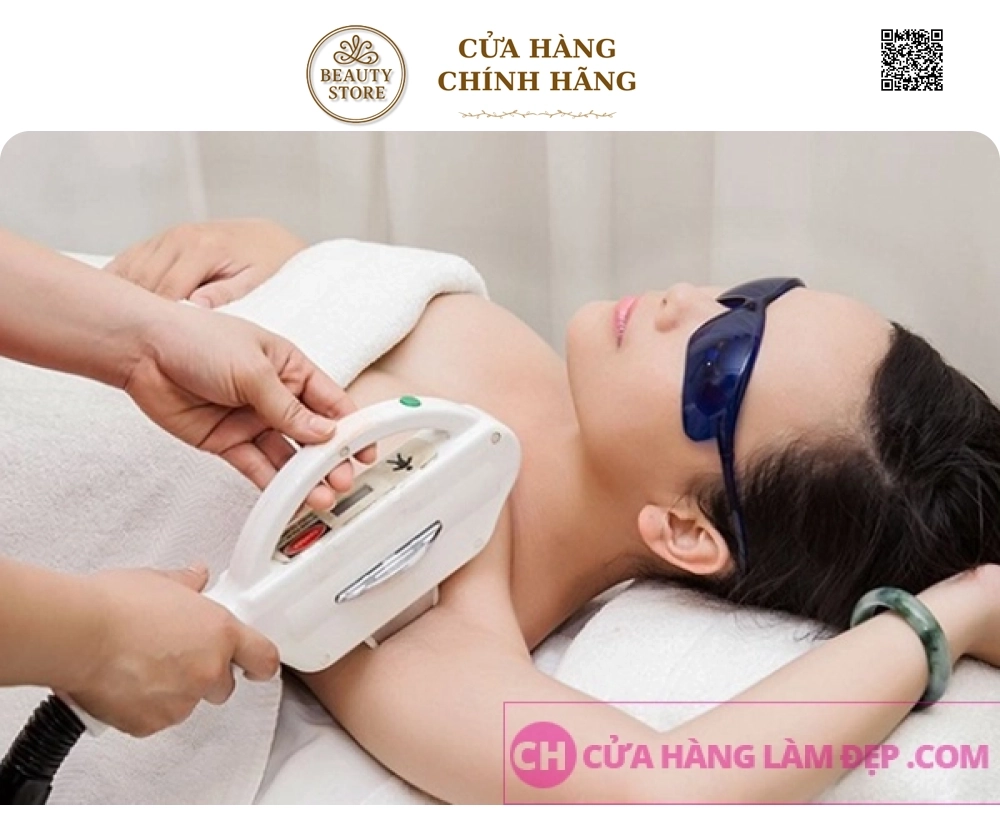 Triệt Lông Nách Vĩnh Viễn tại Meli Spa