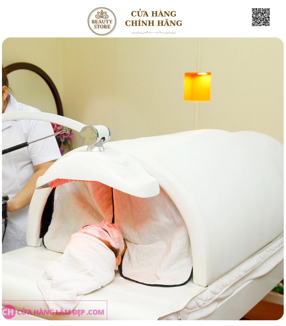 Tắm Trắng Hồng Ngoại -Tinh Chất Ngọc Trai tại Meli Spa