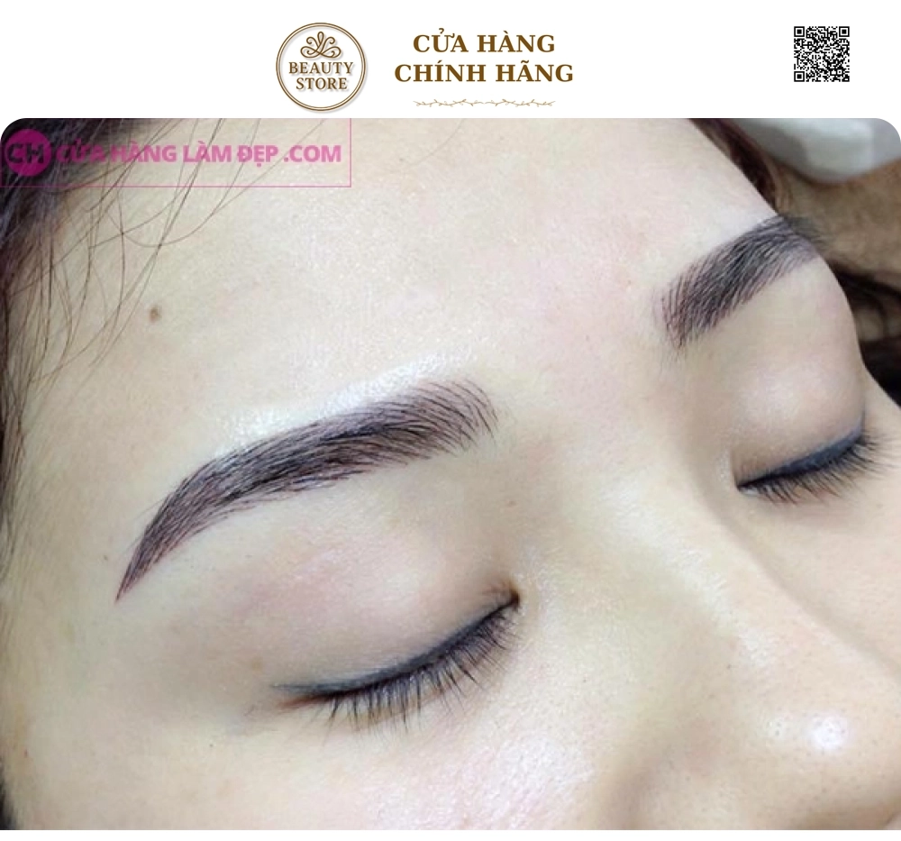 Liệu Trình Phun Mày Tán Bột Hàn Quốc tại Meli Spa