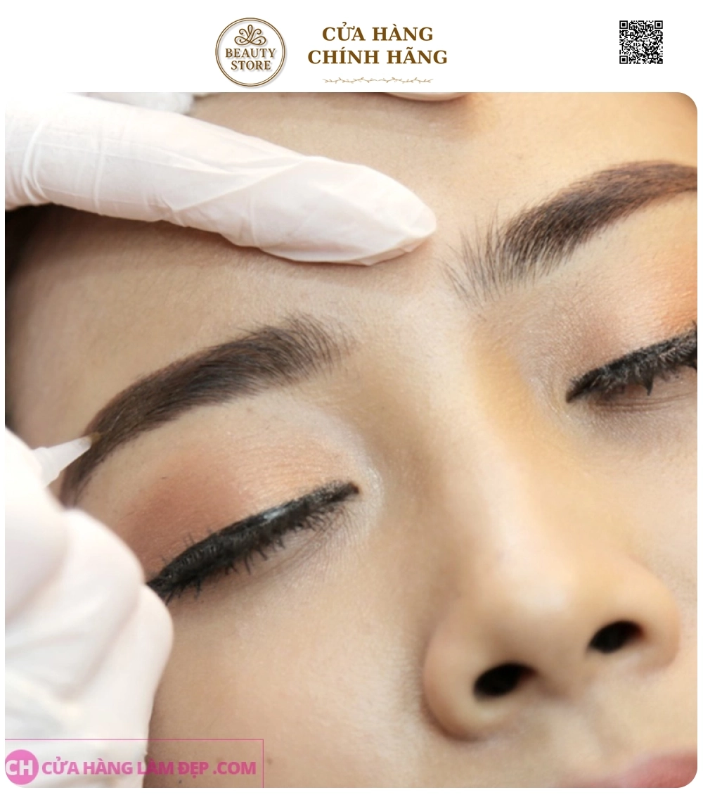 Liệu Trình Phun Mày Tán Bột Hàn Quốc tại Meli Spa