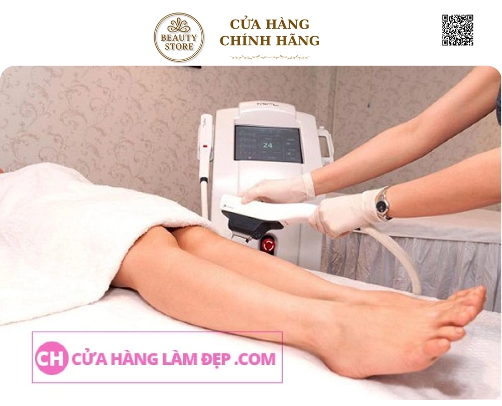 Liệu Trình Triệt Lông Chân Tại MeliSpa