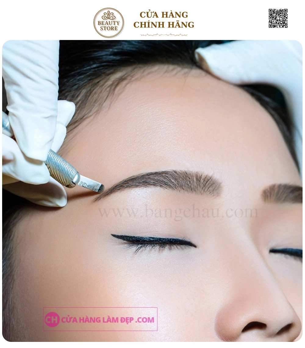 Thêu Sợi 3D Kết Hợp Ombre Tại MeliSpa