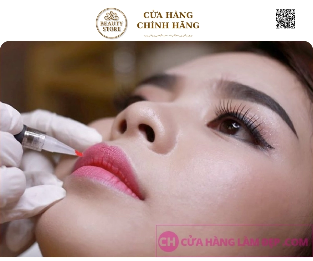 Phun Môi Pha Lê, Căng Bóng Công Nghệ Châu Âu tại Meli Spa
