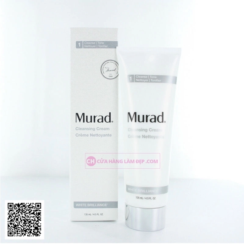 Kem Rửa Mặt Làm Trắng Sáng Da Murad Cleansing Cream White Brilliance