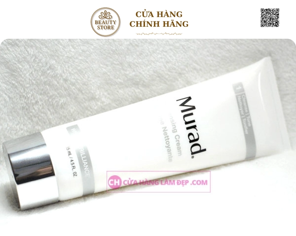 Kem Rửa Mặt Làm Trắng Sáng Da Murad Cleansing Cream White Brilliance