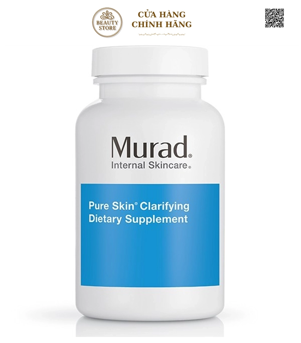 Viên uống giảm mụn Pure Skin Clarifying Dietary Supplement