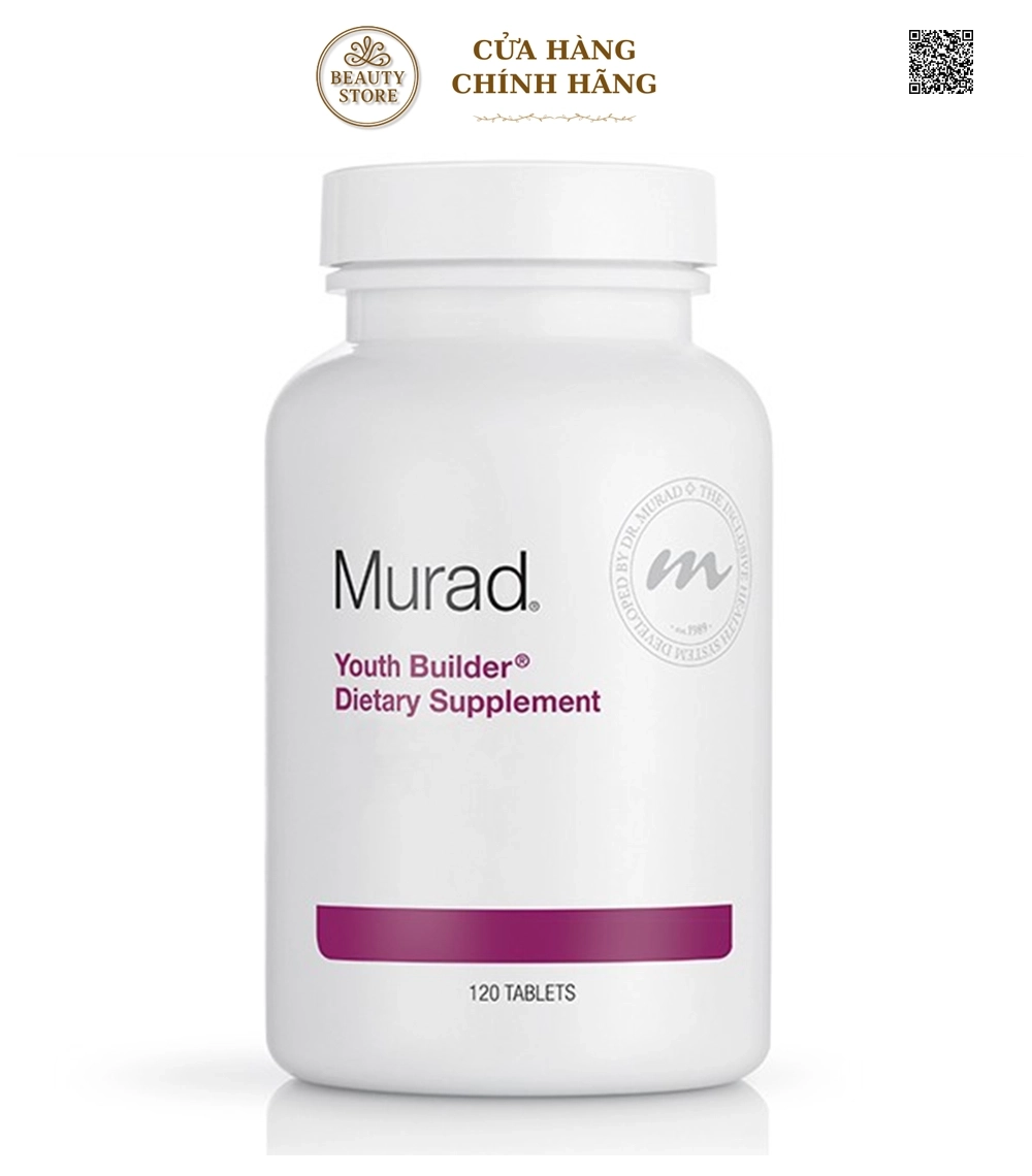 Viên uống trẻ hóa, giảm nếp nhăn Youth Builder Dietary Supplement