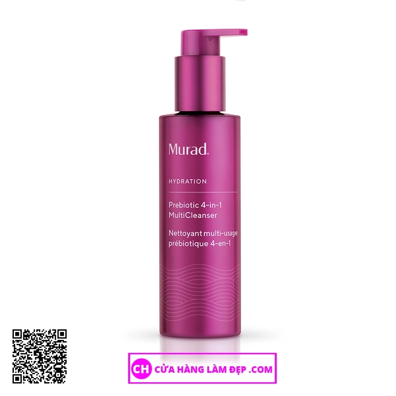 Sữa rửa mặt tẩy trang sinh học Prebiotic 4-In-1 MultiCleanser