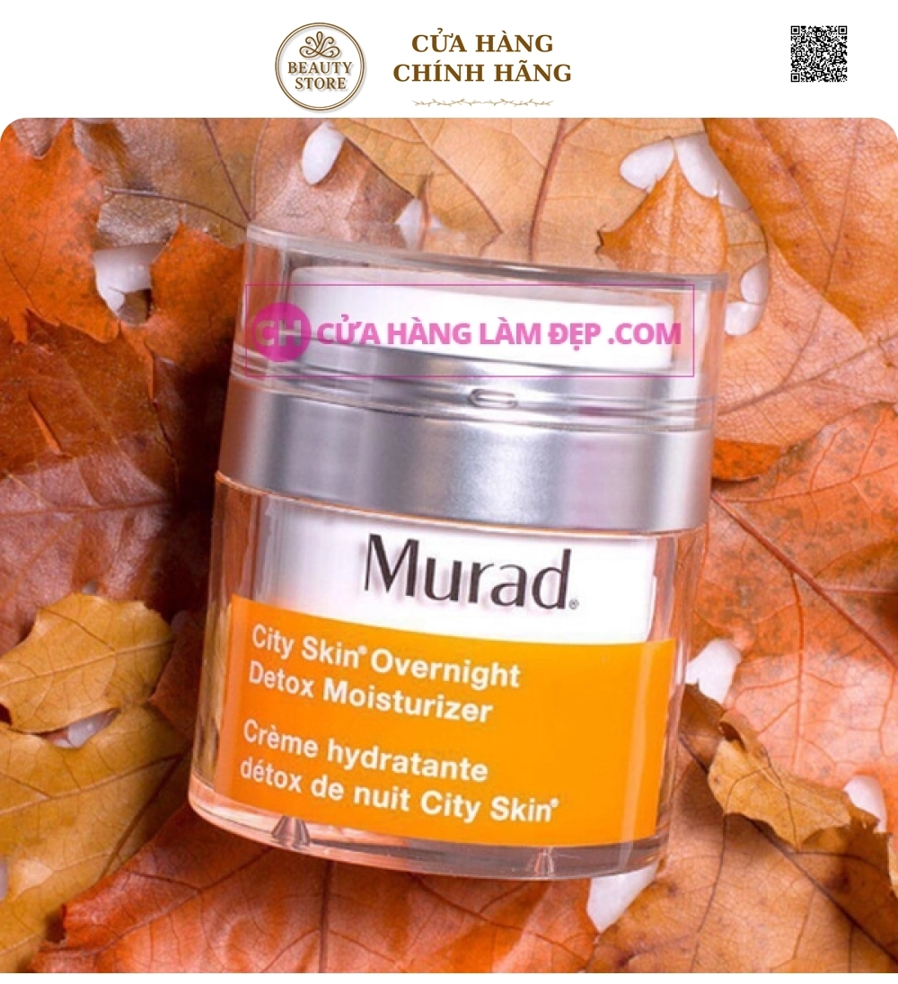 Kem Dưỡng Tái Tạo Và Giải Độc Da Ban Đêm Murad City Skin Overnight Detox Moisturizer