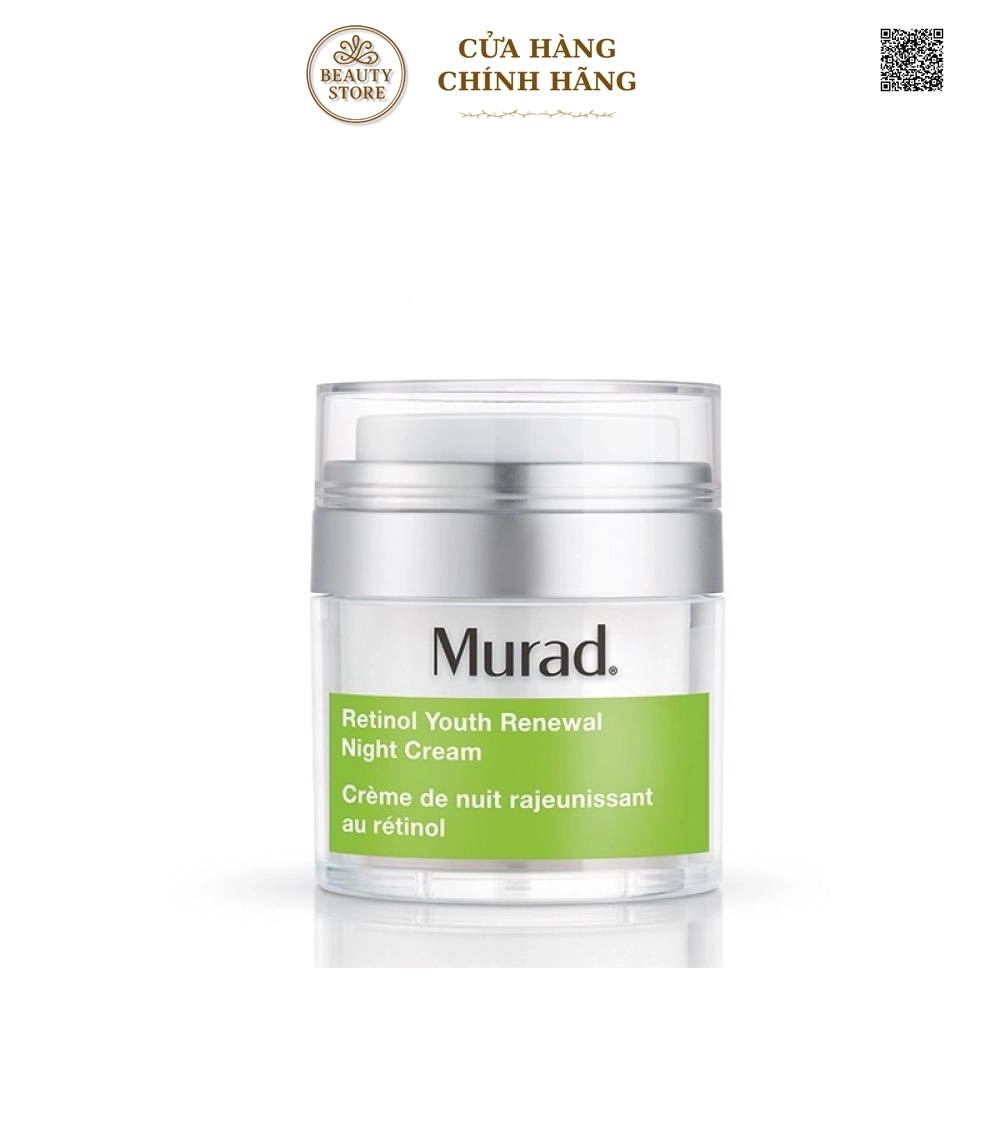 Kem Dưỡng Ban Đêm Hồi Sinh Làn Da Lão Hóa Murad Retinol Youth Renewal Night Cream