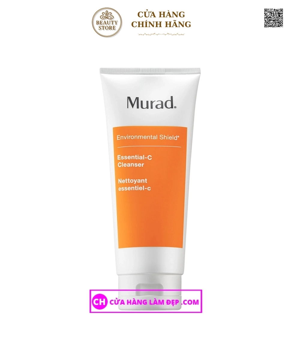 Sữa rửa mặt giúp loại bỏ tạp chất, phục hồi độ ẩm Essential-C Cleanser