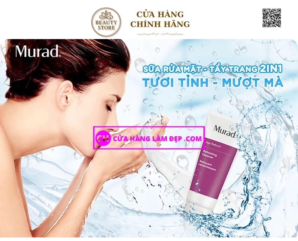 Sữa rửa mặt và tẩy trang Refreshing Cleanser