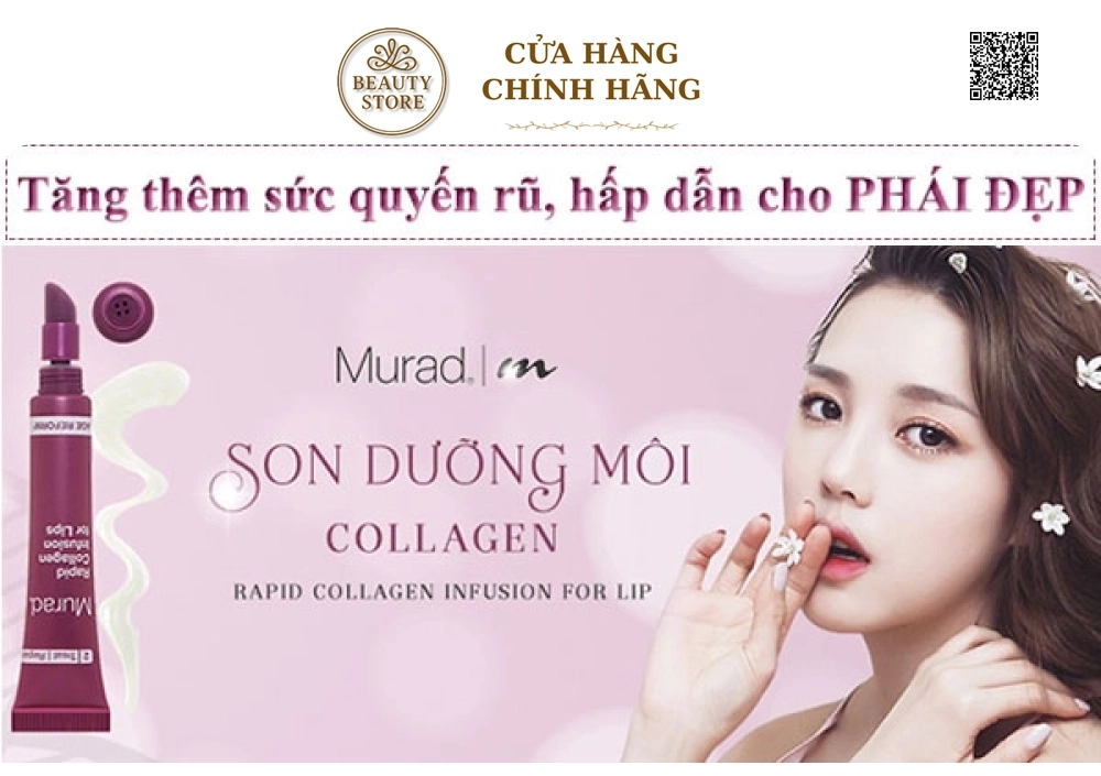 Serum dưỡng môi Collagen Murad Rapid Collagen Infusion For Lips