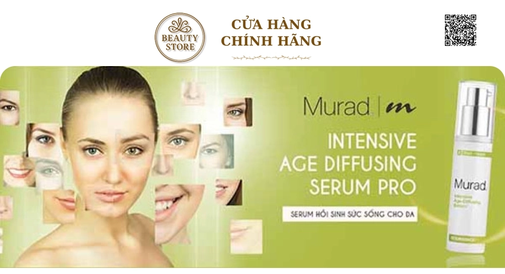Serum Nâng Cơ, Chống Loã Hoá Murad Intensive Age-Diffusing Serum