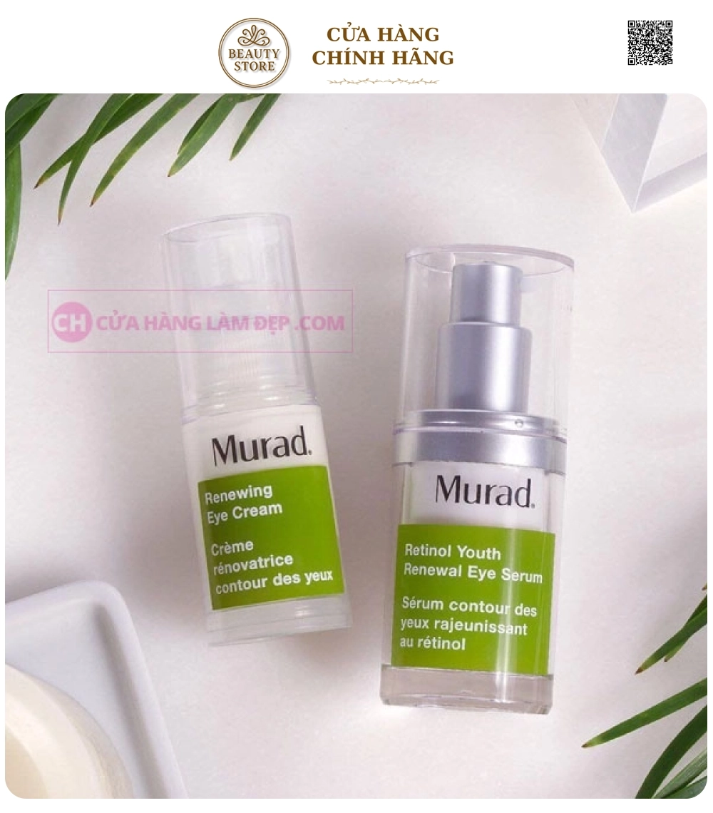Serum Xoá Nhăn Và Quầng Thâm Vùng Mắt Murad Retinol Youth Renewal Eye Serum
