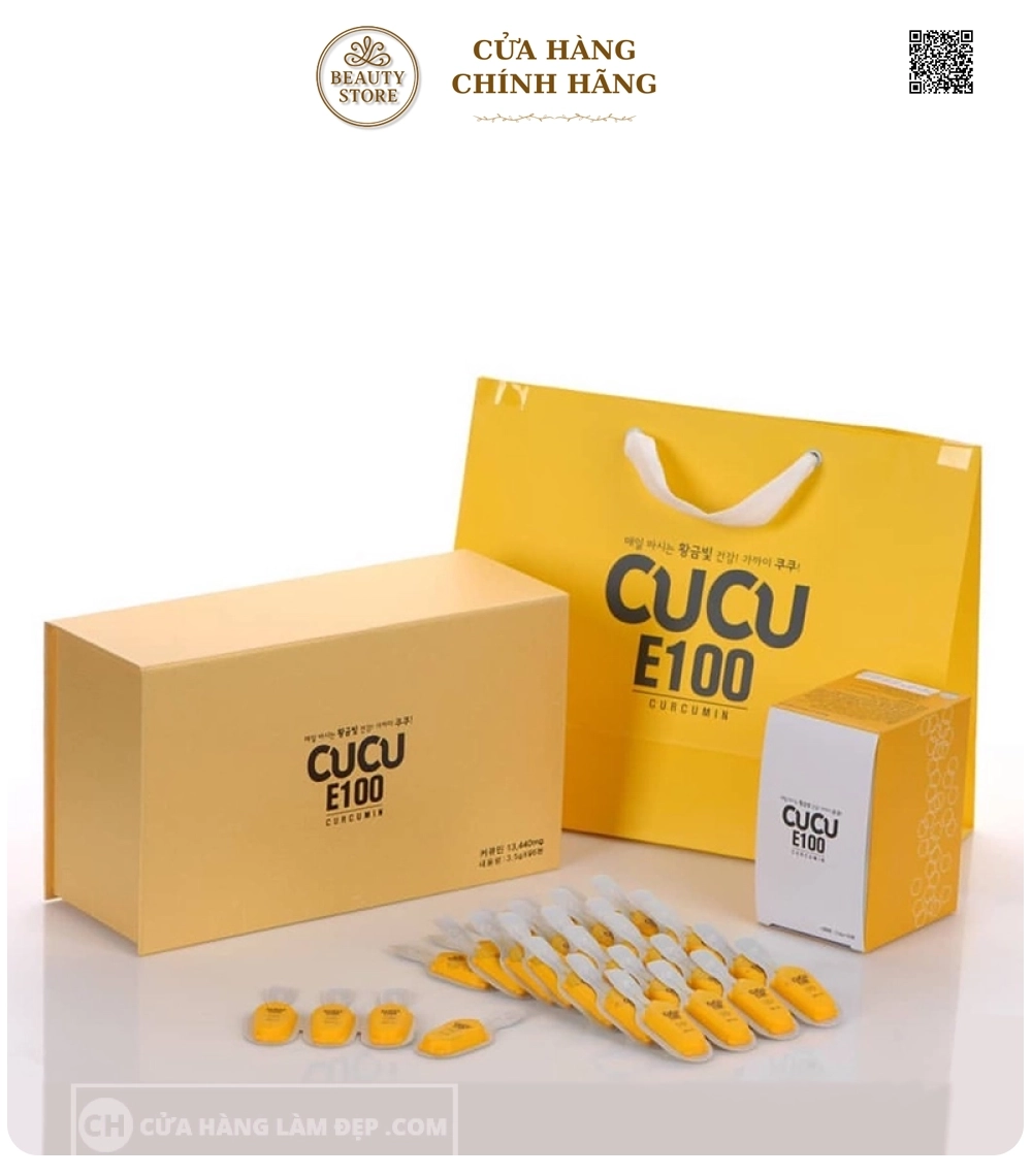 Tinh nghệ Nano Cucu E100 Curcumin Hàn Quốc