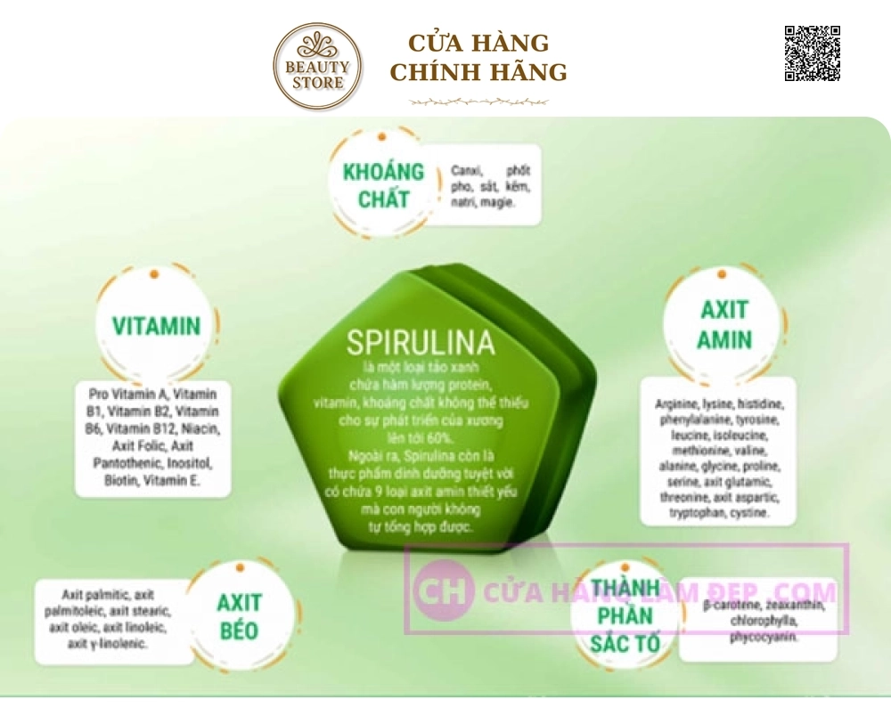 Tảo Tăng Chiều Cao Shinshin Kakumei Nhật Bản Hộp 300 Viên (Mẫu mới 2019)