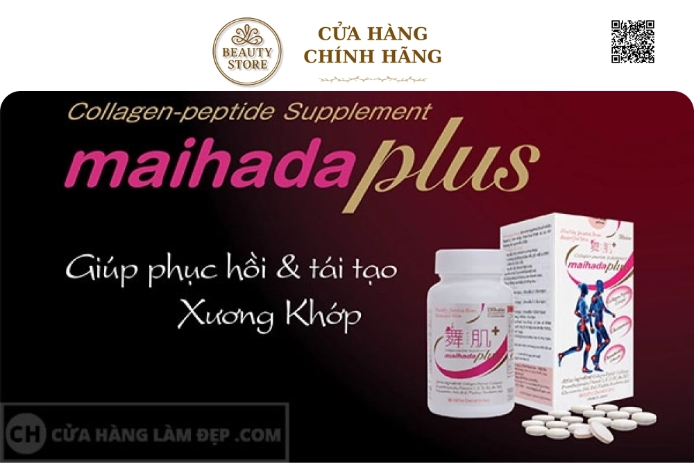 Viên Uống Bổ Khớp Collagen Maihada Plus