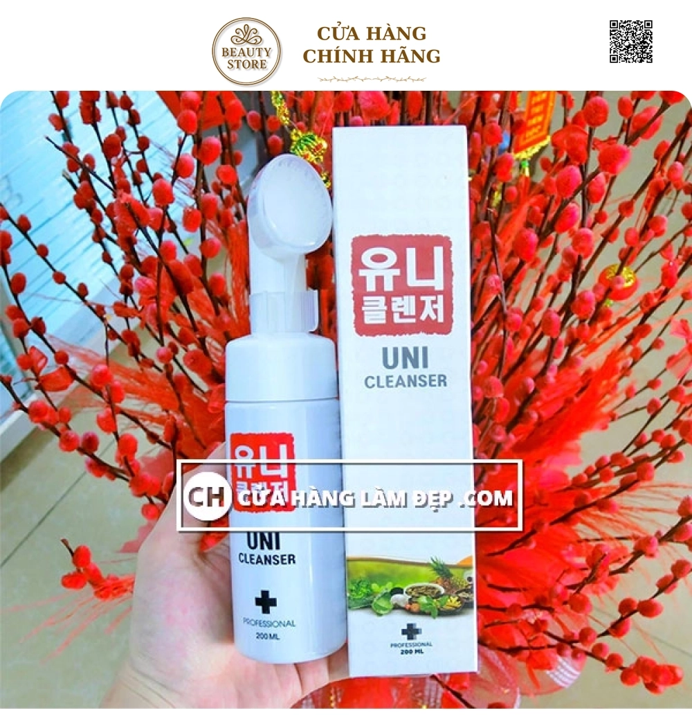 Sữa Rửa Mặt Giảm Mụn Uni Cleanser Hàn Quốc