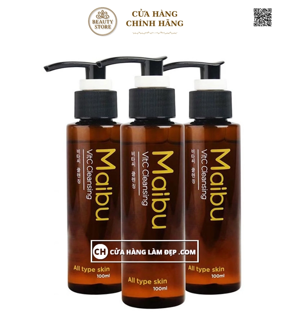 Sữa Rửa Mặt Genie Maibu VitC Cleansing
