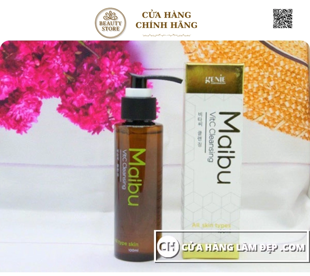 Sữa Rửa Mặt Genie Maibu VitC Cleansing