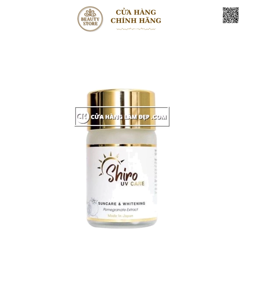 Viên Uống Trắng Da Chống Nắng Shiro UV Care Suncare Whitening
