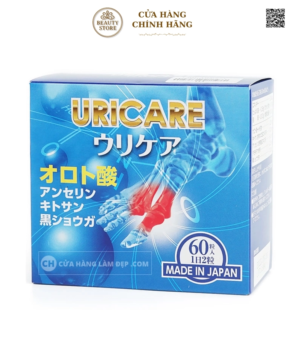 Viên Uống Hỗ Trợ Giảm Đau Khớp Do Gout Uricare Jpanwell