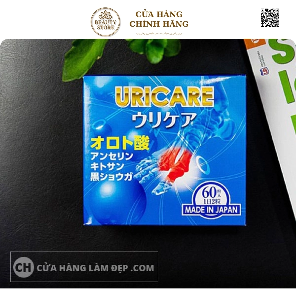 Viên Uống Hỗ Trợ Giảm Đau Khớp Do Gout Uricare Jpanwell
