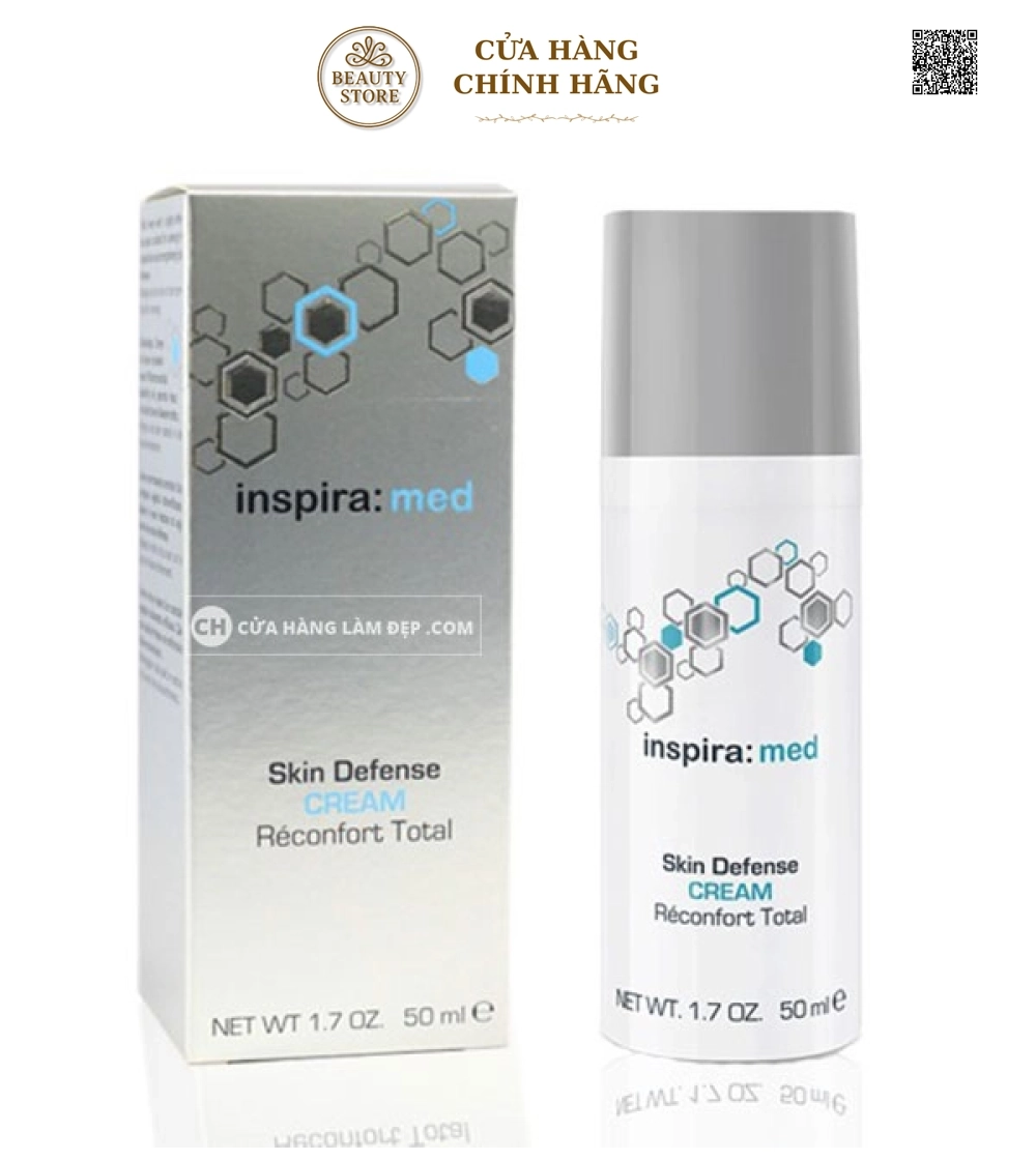 Kem Dưỡng Hồi Phục Và Làm Dịu Cho Da Nhạy Cảm Inspira Skin Defense Cream