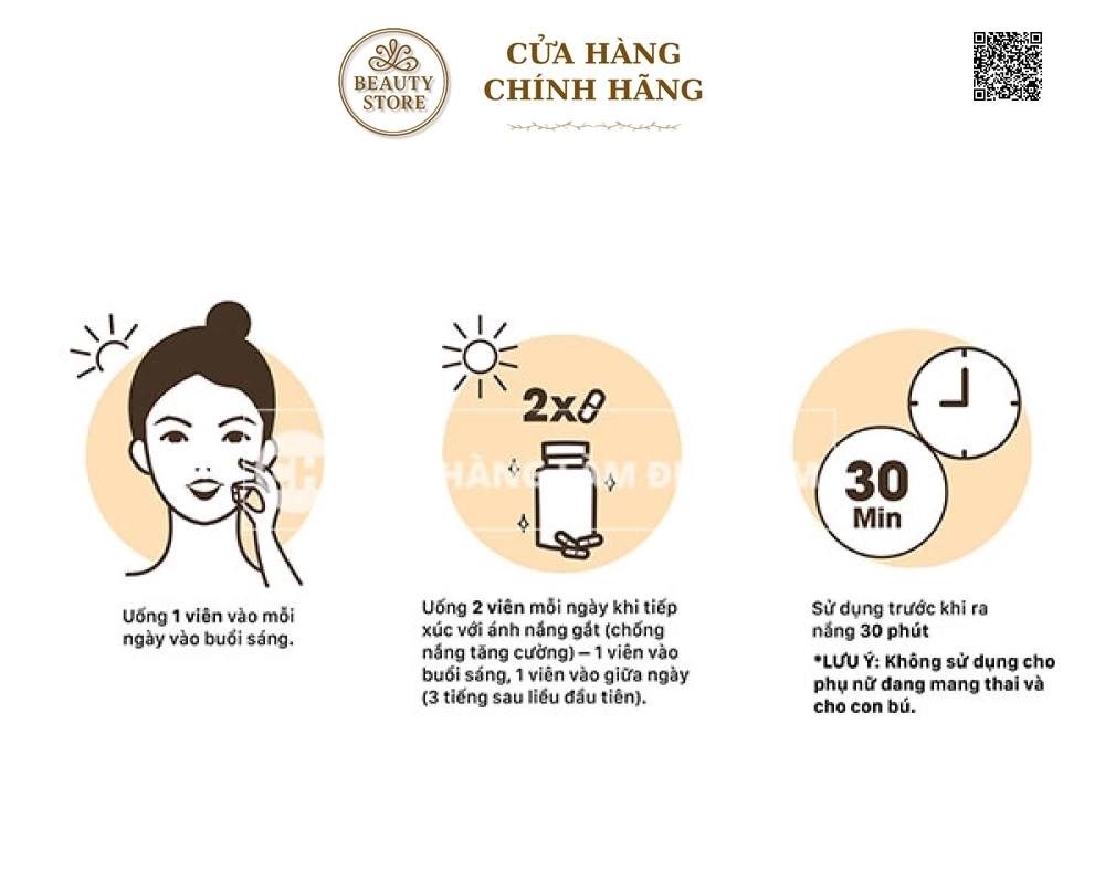 Viên Uống Chống Nắng Sinh Học Toàn Thân Sakura Sunpill