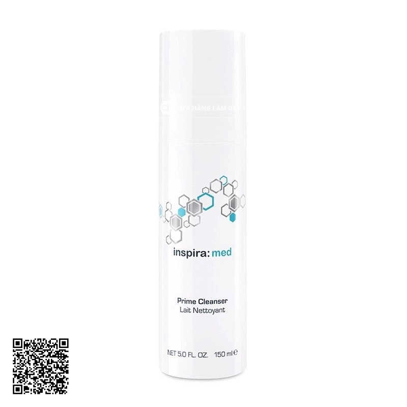 Sữa Rửa Mặt Dưỡng Ẩm Dạng Kem Inspira Prime Cleanser 50ml