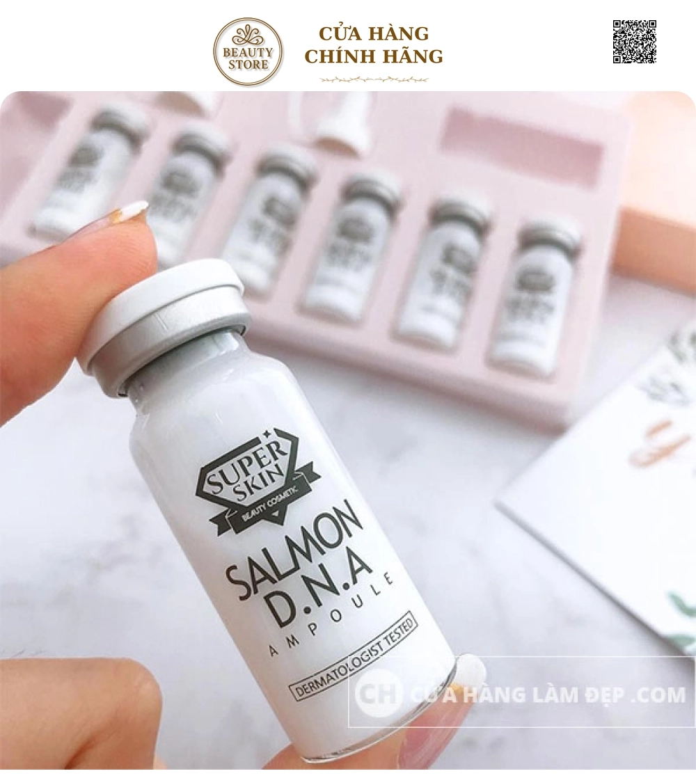 Tinh Chất Tế Bào Cá Hồi Super Skin Salmon DNA Ampoule Hàn Quốc