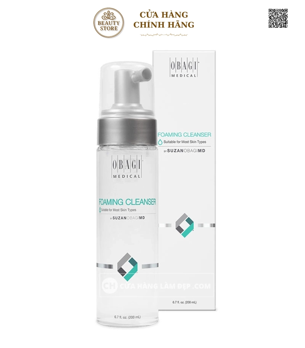 Sữa Rửa Mặt Cho Da Nhạy Cảm Obagi SuzanObagiMD Foaming Cleanser