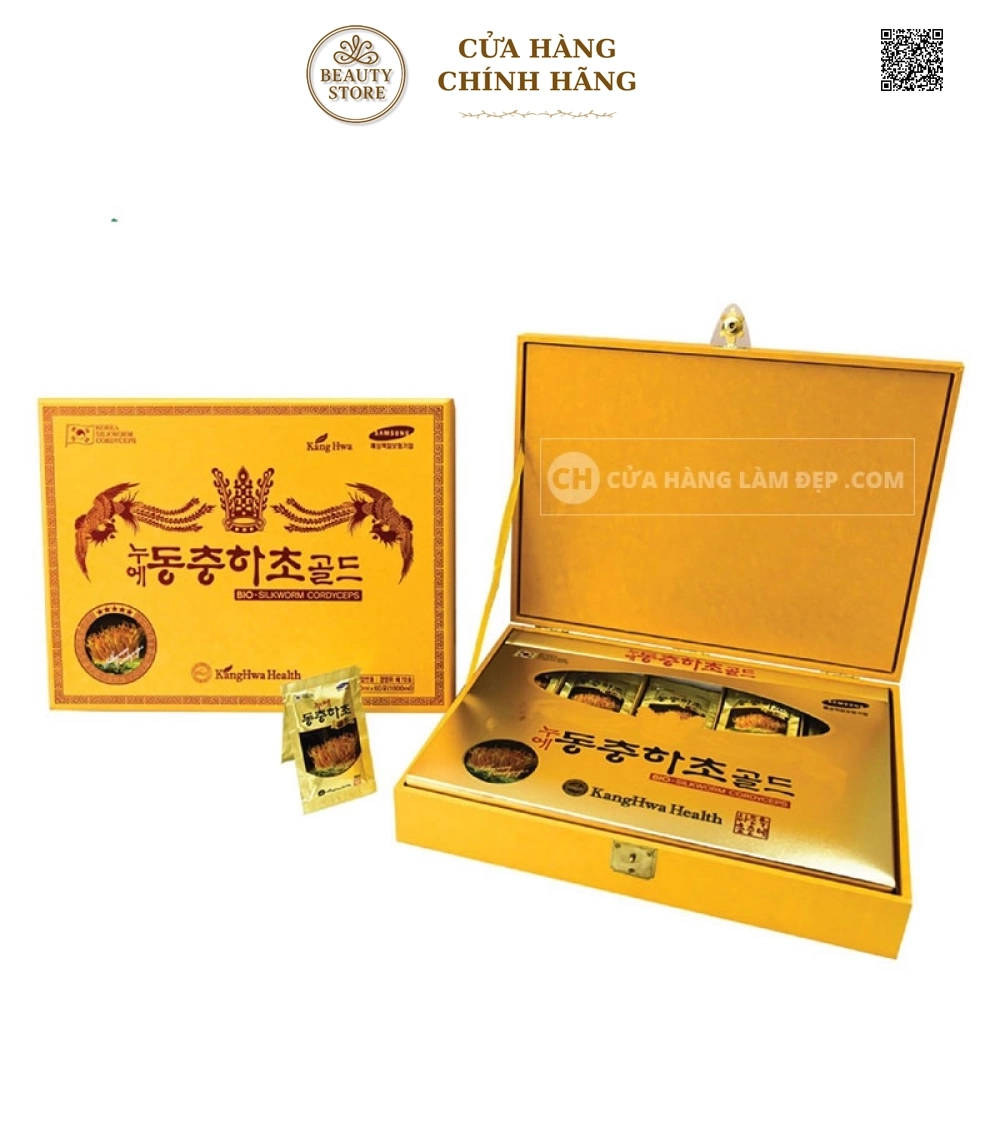 Nước Đông Trùng Hạ Thảo Kanghwa Bio-Silkworm Cordyceps
