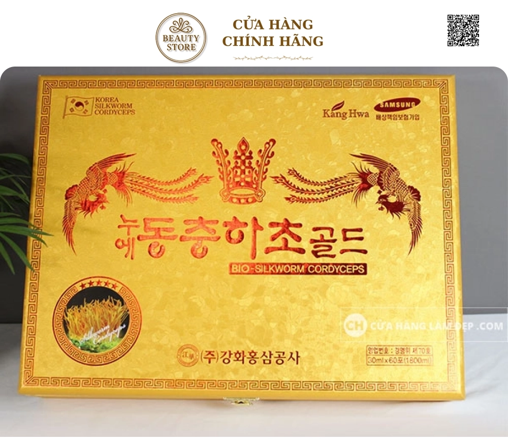 Nước Đông Trùng Hạ Thảo Kanghwa Bio-Silkworm Cordyceps