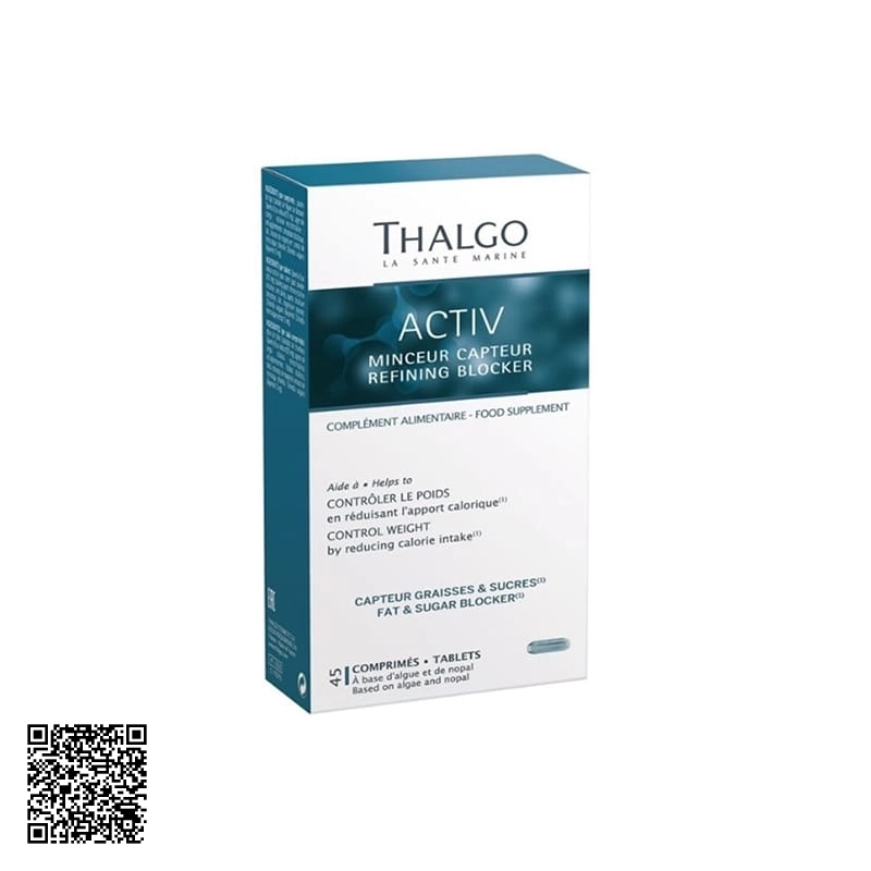 Viên Uống Giảm Cân Thalgo Activ Refining Blocker 45 Viên