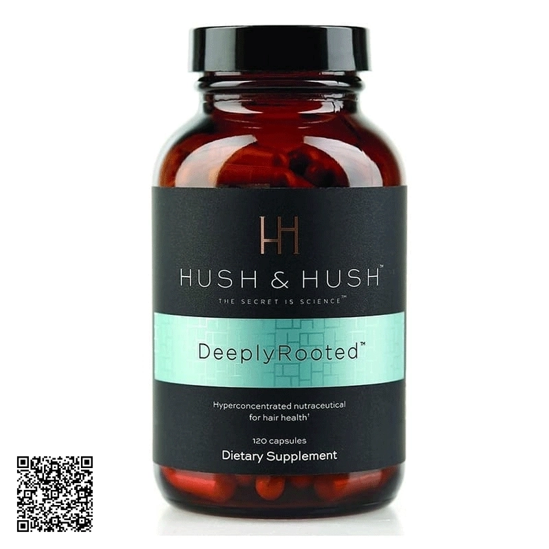Viên Uống Chống Rụng Và Phục Hồi Tóc Hush And Hush Deeply Rooted 120 Viên