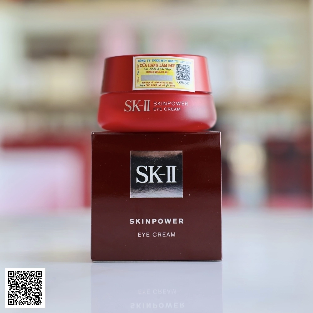 SK-II SkinPower Eye Cream Kem Mắt SK-II Chống Nhăn Thâm Mắt 15g	