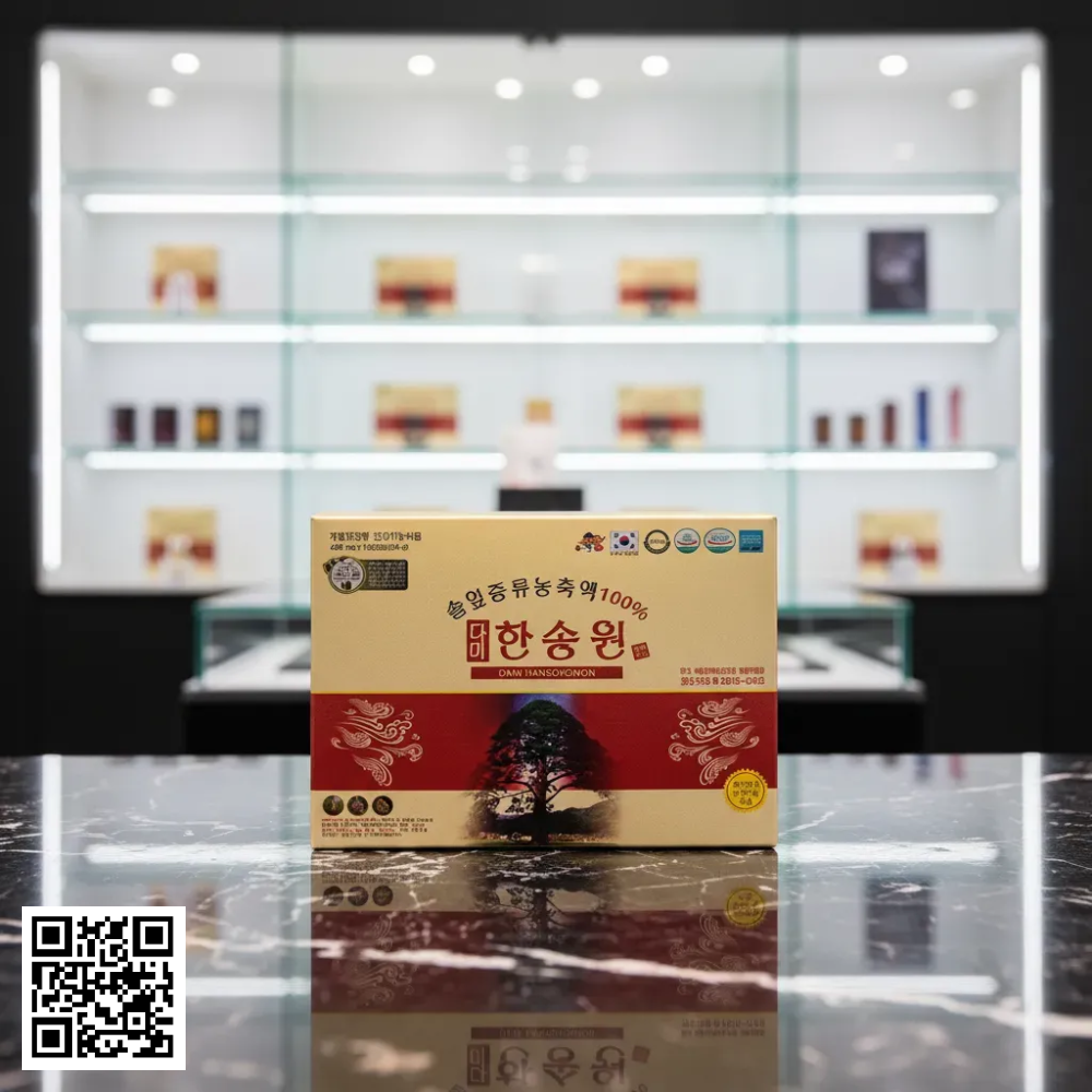 Viên Uống Tinh Dầu Thông Đỏ Dami Hansongwon Hàn Quốc 120 Viên 