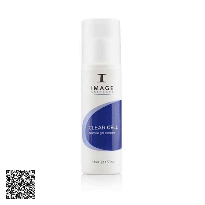 Sữa Rửa Mặt Se Khít Lỗ Chân Lông Cho Da Nhờn Image Skincare Clear Cell Salicylic Gel Cleanser 177ml