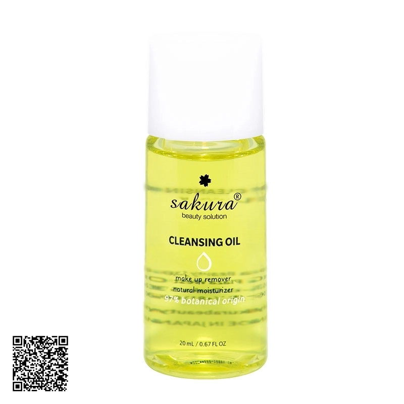 Dầu Tẩy Trang Sakura Cleansing Oil Minisize Nhật Bản 20 ml