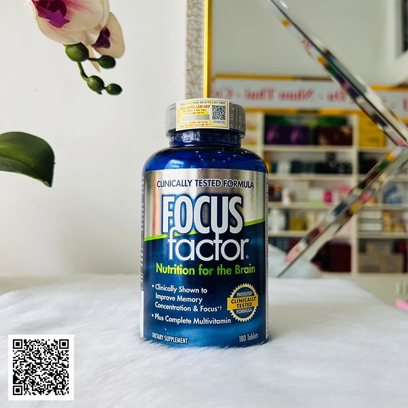 Viên Uống Focus Factor Nutrition For The Brain Mỹ 180 Viên