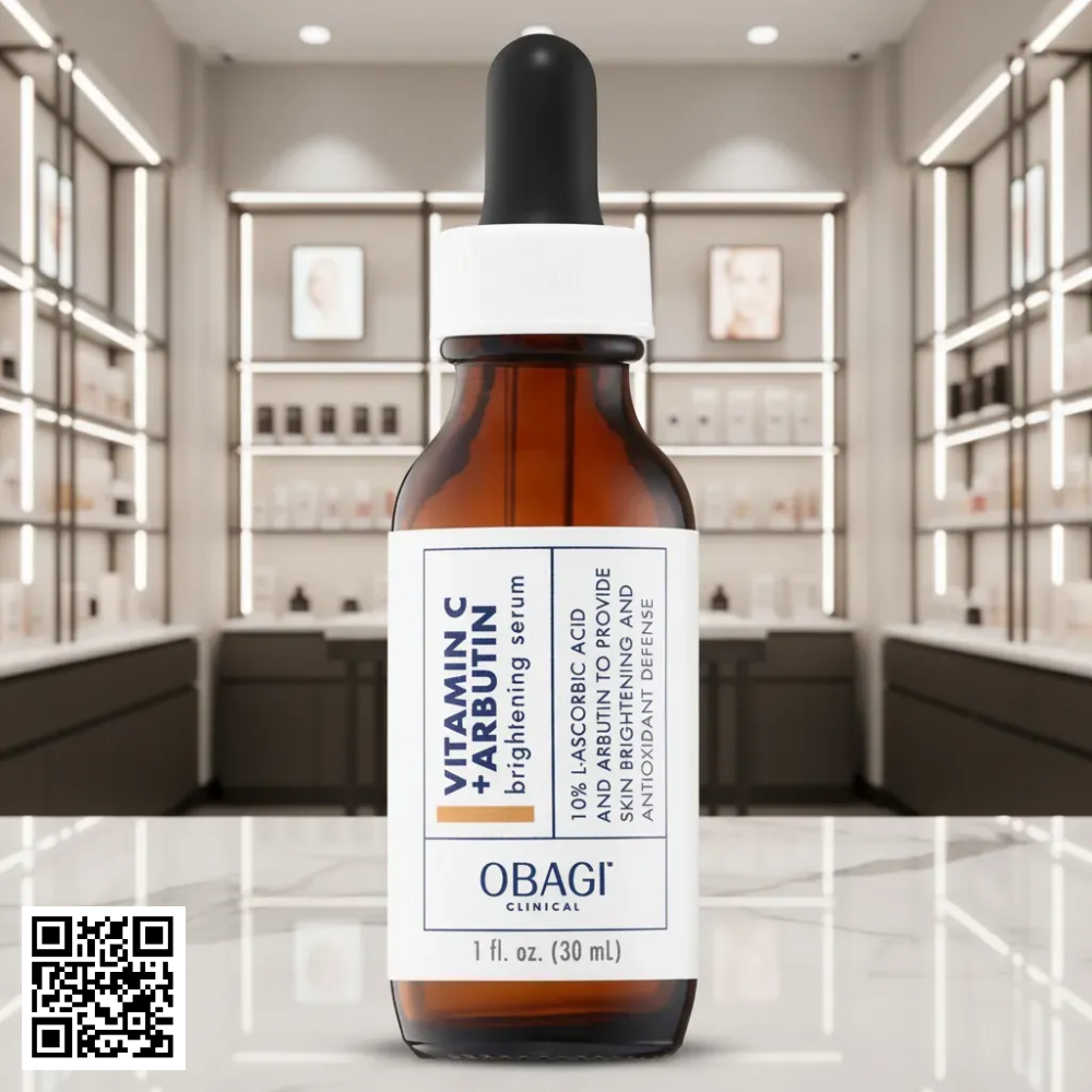 Tinh Chất Dưỡng Trắng Da Obagi Clinical Vitamin C+ Arbutin Brightening Serum Mỹ 30ml